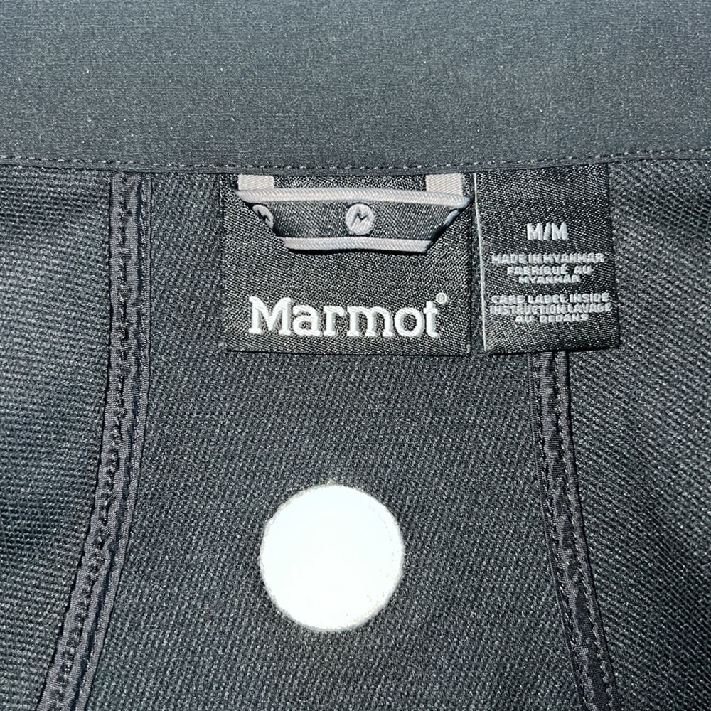 MARMOT LADIES' Tempo Jacket In Black W/ PAR Logo Size Medium - Picture 12 of 14